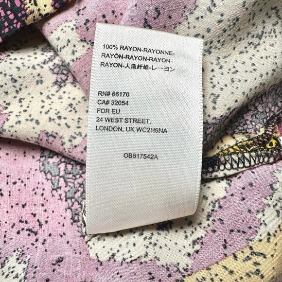 Urban Outfitters | Men | Southwestern Diamond Print Button Up Shirt | Medium - Picture 7 of 9